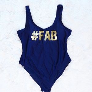 NO BOUNDARIES One Piece Swimsuit